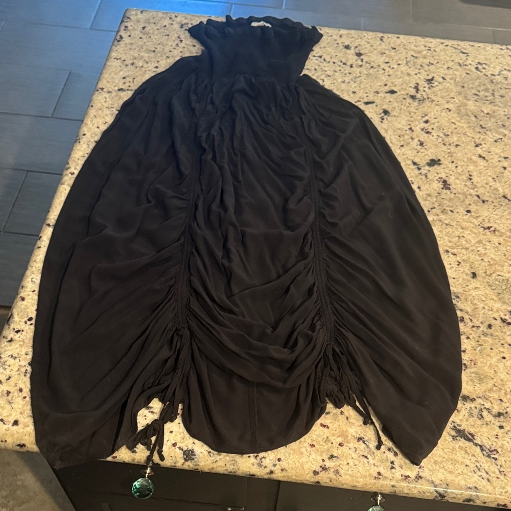 Cotton On Strapless Black Dress